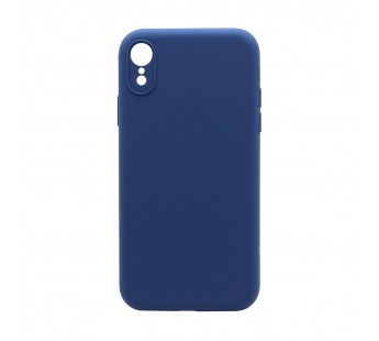 Чехол Silicone Case NEW без лого для Apple iPhone XR (защита камеры) (020) синий#1975218