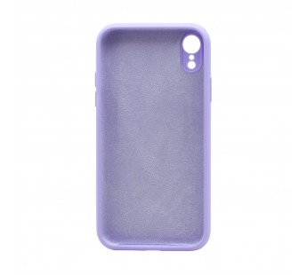 Чехол Silicone Case NEW без лого для Apple iPhone XR (защита камеры) (047) сиреневый#1939669