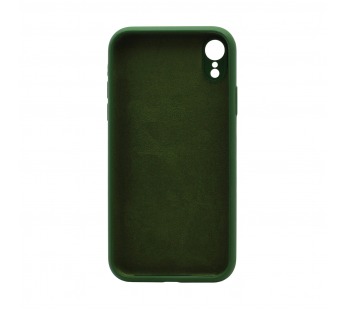 Чехол Silicone Case NEW без лого для Apple iPhone XR (защита камеры) (061) зеленый#1975221