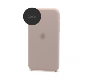 Чехол Silicone Case NEW с лого для Apple iPhone 11/6.1 (защита камеры) (019) розовый#1871731