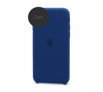 Чехол Silicone Case NEW с лого для Apple iPhone 12pro/6.1 (защита камеры) (020) синий#1871773