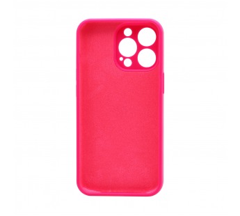 Чехол Silicone Case NEW с лого для Apple iPhone 13pro/6.1 (защита камеры) (062) розовый#1986690