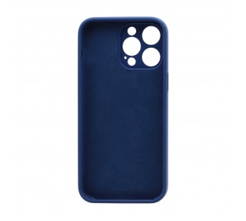Чехол-накладка Silicone Case NEW с лого для Apple iPhone 14 Pro Max/6.7 (защита камеры) (020) синий#1986729
