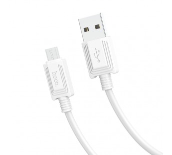 Кабель USB - Micro USB HOCO X73 1.0м 2.4A (белый) [24.11], шт#1875727