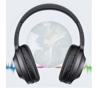 Беспроводные наушники Bluetooth Usams YX05 (Hi-Fi/40mm/1200mAh/Super Bass/Чехол) Черные#1930670