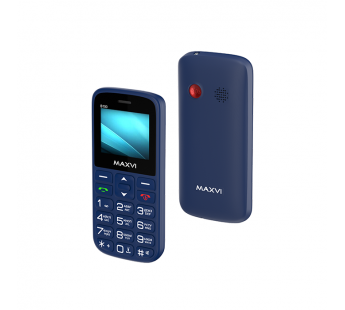 Мобильный телефон Maxvi B100 Blue (1,77"/600mAh)#1872285