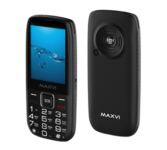 Мобильный телефон MAXVI B32 Black (3,2"/1,3МП/2000mAh)#1872671