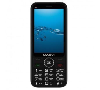 Мобильный телефон MAXVI B35 Black (3,5"/1,3МП/2500mAh)#1872681