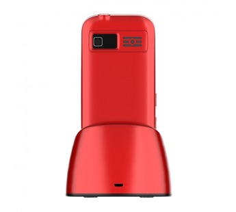 Мобильный телефон MAXVI B6 ds с док станцией Red (2,2"/0,3МП/1400mAh)#1872739