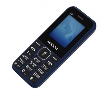 Мобильный телефон Maxvi C27 Blue (1,77"/0,3МП/600mAh)#1872582