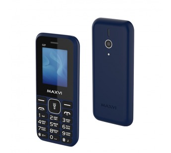 Мобильный телефон Maxvi C27 Blue (1,77"/0,3МП/600mAh)#1872581