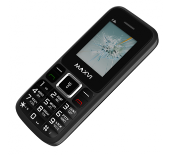 Мобильный телефон Maxvi C3n Black (1,77"/800mAh)#1872603
