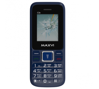 Мобильный телефон Maxvi C3n Marengo (1,77"/800mAh)#1872593