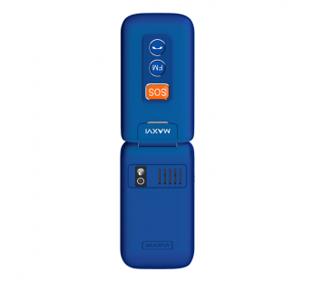 Мобильный телефон Maxvi E5 Blue раскладушка (2,4"/1,3МП/1500mAh)#1872499