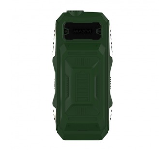 Мобильный телефон Maxvi P100 Green (2,4"/0,5МП/5500mAh)#1872491