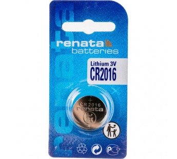 Батарейка CR2016 Renata Lithium 3V#1875752