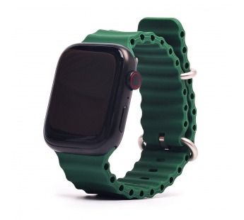 Ремешок - ApW26 Ocean Band Apple Watch 38/40/41мм силикон (green) (217835)#1876710