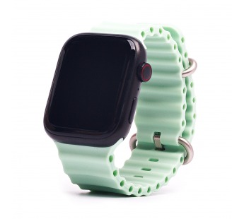 Ремешок - ApW26 Ocean Band Apple Watch 42/44/45/49мм силикон (mint) (217829)#1876690