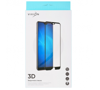 Защитное стекло 3D для Huawei P20 (черный) (VIXION)#1873694