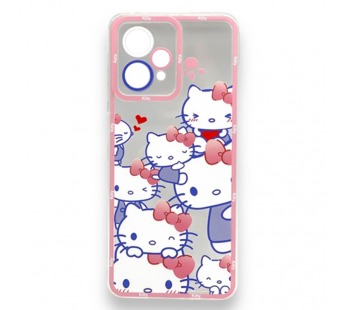 Чехол Realme 9 4G/9 Pro Plus (2022) (Full Camera/Pink Cats) Силикон Прозрачный 1.5mm#2100042