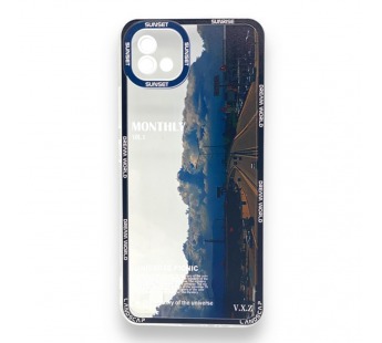 Чехол Realme C20/Narzo 50i (2021) (Full Camera/Дорога) Силикон Прозрачный 1.5mm#2099997