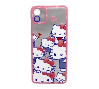 Чехол Samsung A04/Samsung M13 5G (2022) (Full Camera/Pink Baby) Силикон Прозрачный 1.5mm#2072490