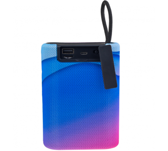 Колонка-Bluetooth Perfeo "BANG" FM, MP3 microSD/USB, AUX, TWS, HF мощность 5Вт, 1200mAh, волны#1874112