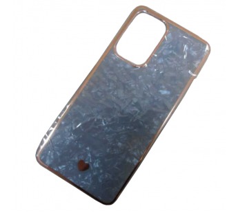 Чехол силикон-пластик Samsung A33 цветной гранит голубой#1915221