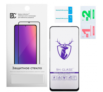 Защитное стекло "Премиум" для Realme 9/10 4G/11 4G Черный#2089028