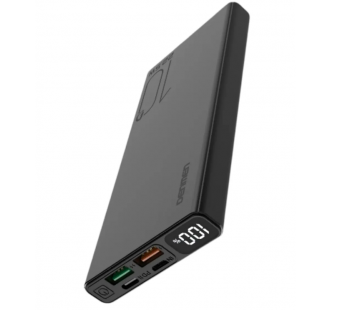 Внешний аккумулятор 10000 mAh Denmen DP06 (2USB/PD/Micro/дисплей) черный#1881147