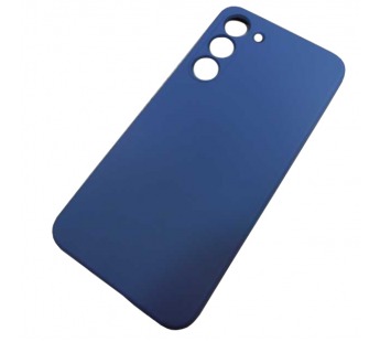 Чехол силиконовый Samsung S23 Plus Silicone Cover Nano 2mm темно-синий#1934699