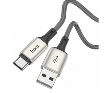 Кабель USB - Type-C Hoco X66 100см 3A (gray) (215758)#1875252