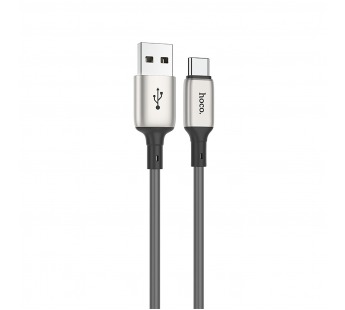 Кабель USB - Type-C Hoco X66 100см 3A (gray) (215758)#1895358
