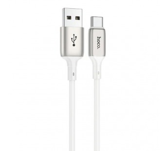 Кабель USB - Type-C Hoco X66 100см 3A (white) (215757)#1875258