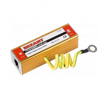 Грозозащита витой пары разъем RJ45 "Rexant"#2100838
