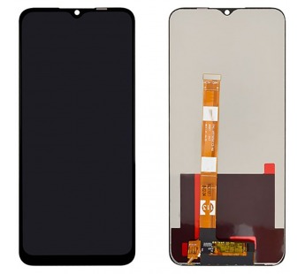 Дисплей для Realme C25S/C25/Narzo 50A/Oppo A16/A16S/A56 4G (RMX3195) + тачскрин (черный) (100% LCD)#1963443