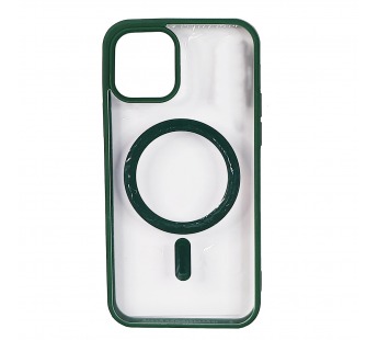 Чехол для iPhone 12 Pro Max Magsafe, Forest Green/хаки, в упаковке#1880650