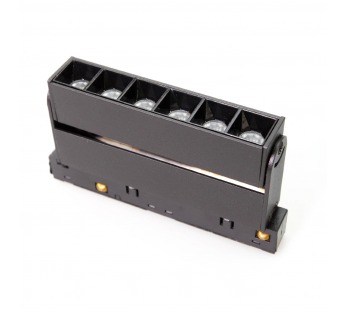 Светильник магнитный Книжка Линзы 110x20 мм, 48В, 6Вт, 4000K (черный), шт#2105371