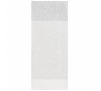 Фильтр-пакет 12*5см (100шт) для заваривания чая и трав белый бумажный плоский 1/50уп#1879310