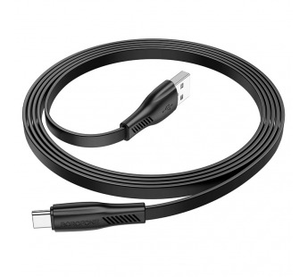 Кабель USB - Type-C Borofone BX85 "Auspicious" (3А, 100см) черный#1880075