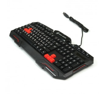 Клавиатура Dialog KGK-11U Gan-Kata мембранная игровая USB (повр. уп.) (black) (219303)#1882537