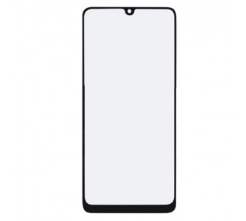 Стекло для переклейки на Samsung A315F Galaxy A31 + OCA (черный) HC#2069395