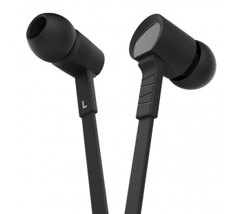 Проводные наушники с микрофоном внутриканальные Celebrat D2 (повр.уп.) Jack 3,5  (black) (219388)#1988135