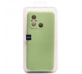 Чехол-накладка Activ Full Original Design для "Xiaomi Poco C55/Redmi 12C" (light green) (216951)#1884866