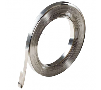 Никелированная лента 0,15мм*8мм, рулон 10м#2038255