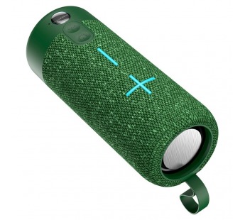Портативная колонка Borofone BR19 (Bluetooth/USB/TF/AUX/2 ч/1200 mAh/5Вт) темно-зеленая#1884210