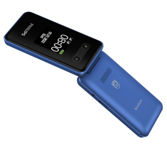 Мобильный телефон Philips E2602 Blue раскладушка (2,8"/0,3МП/1800mAh)#1884255