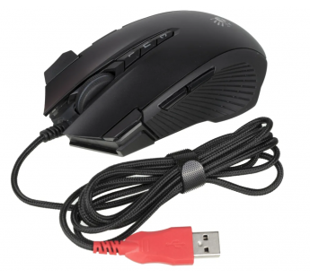 Мышь A4Tech Bloody J90s черный оптическая (8000dpi) USB (12but) J90S BLACK ACTIVATED [05.06], шт#1884554