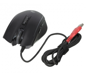 Мышь A4Tech Bloody Q81 Curve черный оптическая (6200dpi) USB (8but) [05.06], шт#1884573