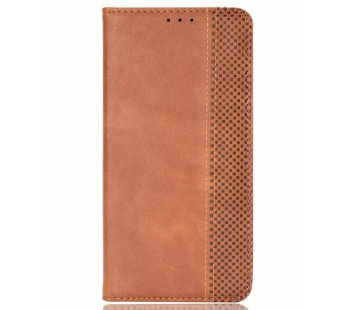 Чехол книжка Xiaomi Poco M5 / M4 5G с кошельком (коричневый)#1885169